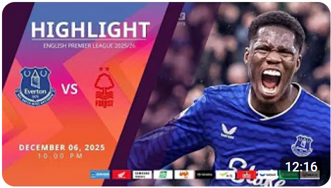 ไฮไลท์ MoNo Max : เอฟเวอร์ตัน 3-0 น็อตติ้งแฮม ฟอเรสต์